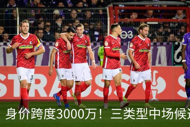 身价跨度3000万！三类型中场候选，阿森纳赌局藏夺冠伏笔?